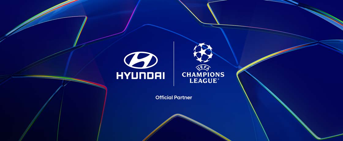 Hyundai Motor Company стає офіційним автомобільним партнером UEFA Champions League Hyundai купити в Києві. Нові Хюндай. Ціни на авто Hyundai в Києві - фото 6